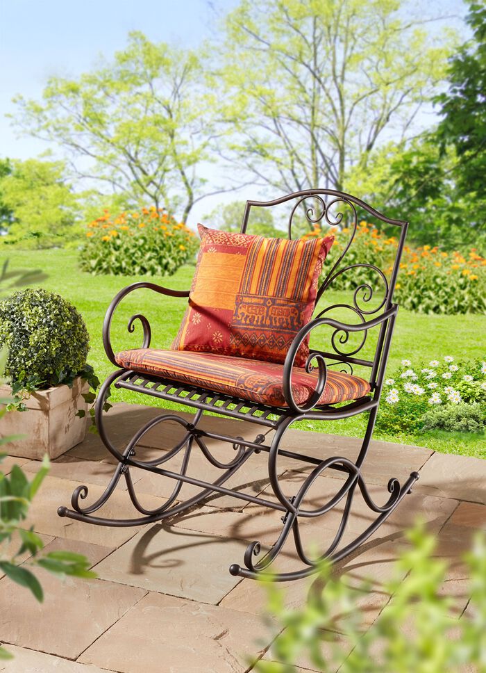 Schaukelstuhl aus Eisen 