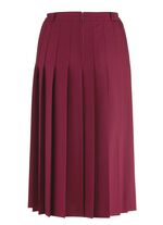 Rock mit figurg&uuml;nstigen Rundumfalten 