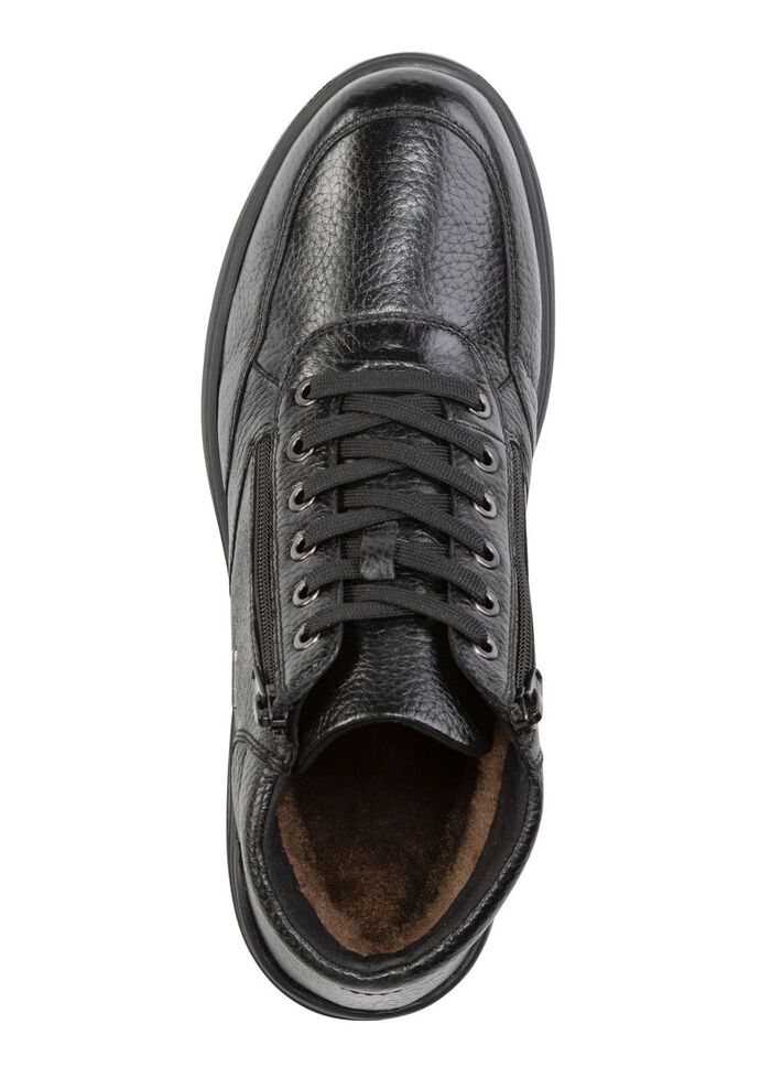 GINO GALANTE, gef&uuml;tterte Herren-Boots, Winterschuhe, mit Rei&szlig;verschluss 