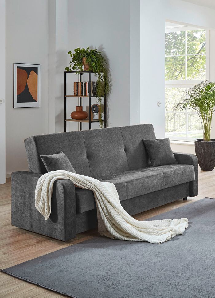 Schlafsofa mit Bettkasten 