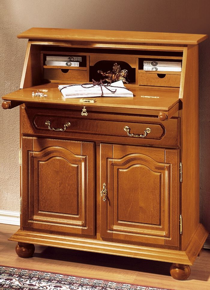 Sekret&auml;r mit Echtholzfurnier 