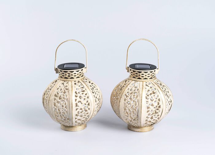 Solar-Schattenleuchten, 2er Set 