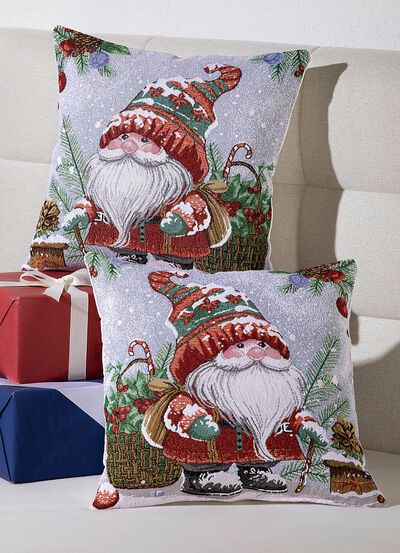 Gobelin-Kissenbezug, 2er-Set 