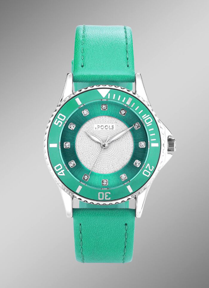 Moderne Quartz-Damenuhr Pools 2607 