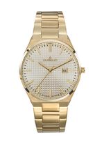 Dugena-Quartz-Herrenuhr mit Edelstahlbandgeh&auml;use 