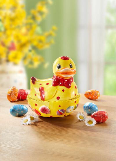 Deckeldose &bdquo;Ente&ldquo; 