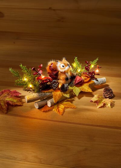 Beleuchtetes Tischgesteck, batteriebetrieben 