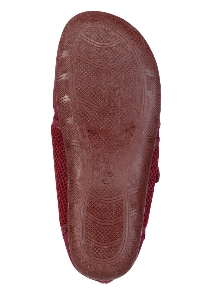 Bequeme Damen-Klettschuhe, Weite H, aus Mesh und Textilmaterial 