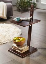 Beistelltisch mit h&ouml;henverstellbarer Tischplatte 