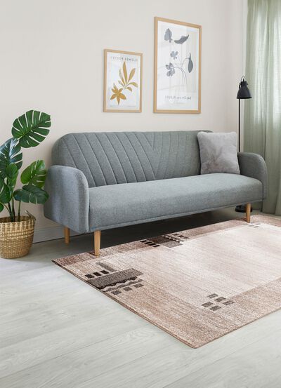 Br&uuml;cken und Teppiche mit Melange-Effekt 