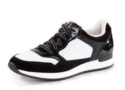 ELENA EDEN Sneaker aus Nappa-und Veloursleder 