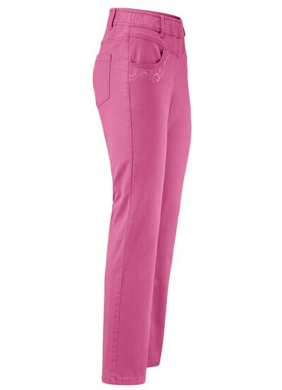 Hose mit funkelnden Glitzersteinchen 