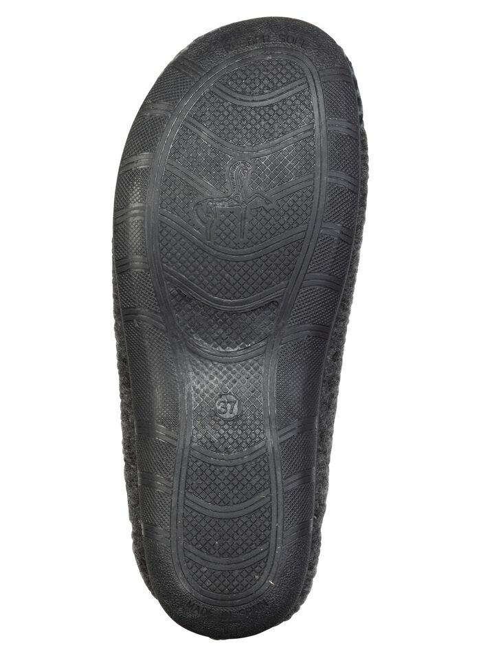 Laurina, trendige Damen-Hausschuhe, Weite H, mit Leo-Druck 