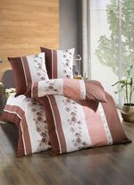 Bettw&auml;sche-Garnitur mit Rei&szlig;verschluss 