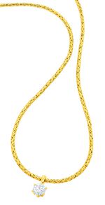 Anh&auml;nger mit Brillant 