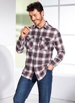  Kariertes Hemd in 2 Farben 