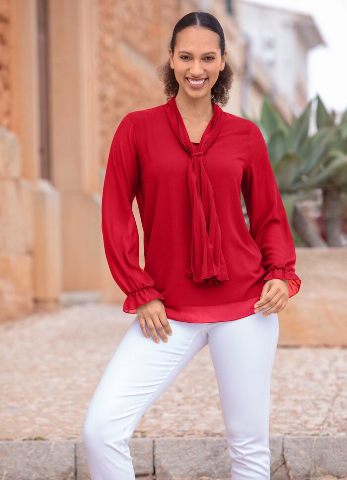 Tunika mit Bindeschluppe 