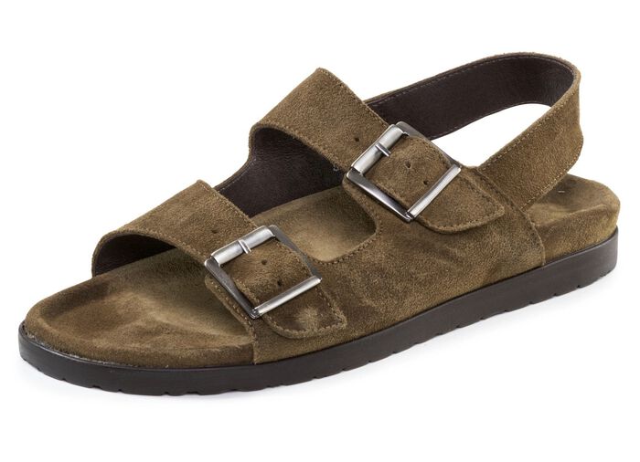 GINO GALANTE, leichte Herren-Sandalen, mit Gummizug 