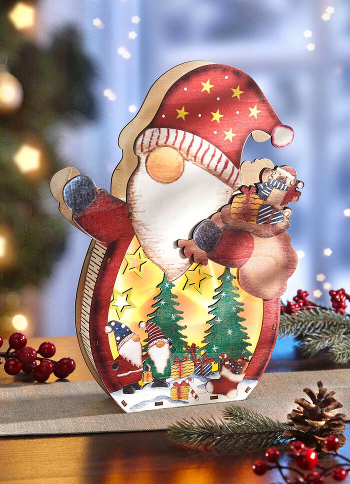 Beleuchteter Weihnachtsmann 