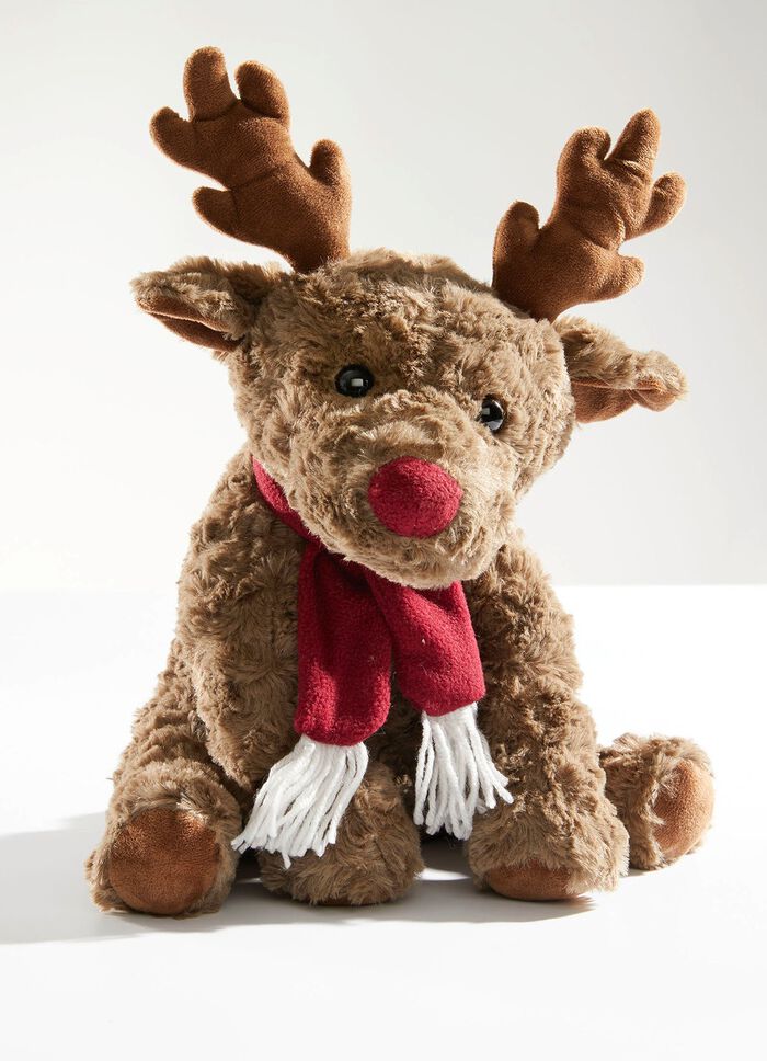 Elch aus weichem Pl&uuml;sch 