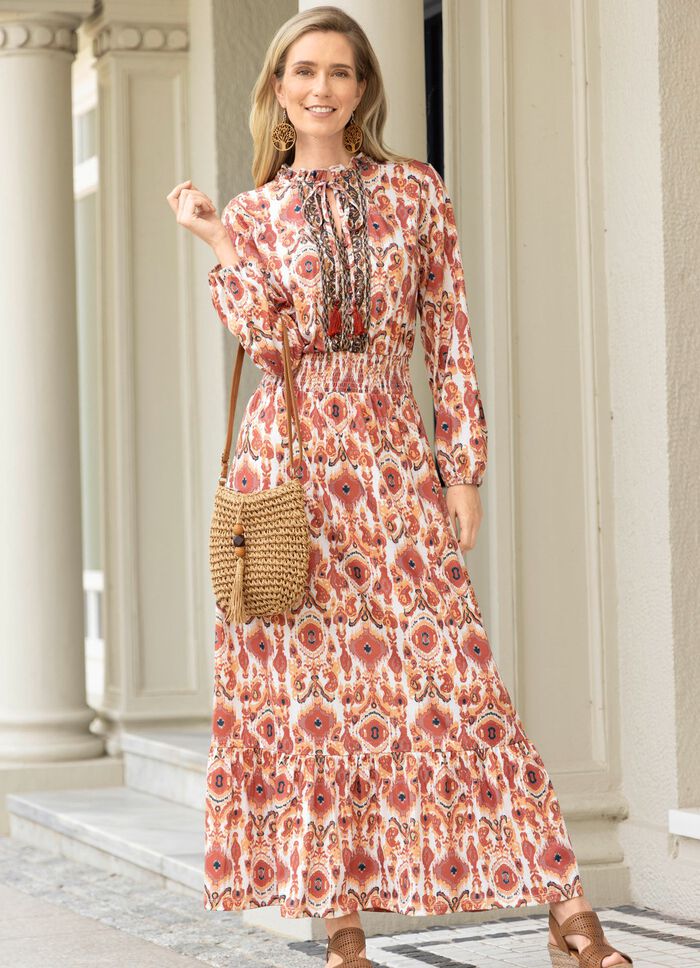 Kleid in Schlupfform 