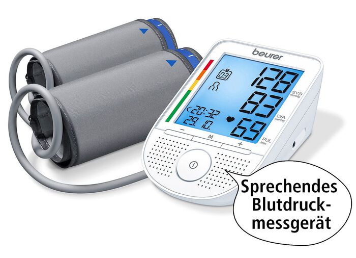 Beurer Oberarm-Blutdruckmessger&auml;t BM 69 
