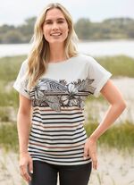 Shirt mit Pl&auml;ttchenzier 