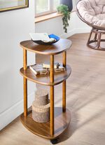 Beistelltisch auf Rollen 