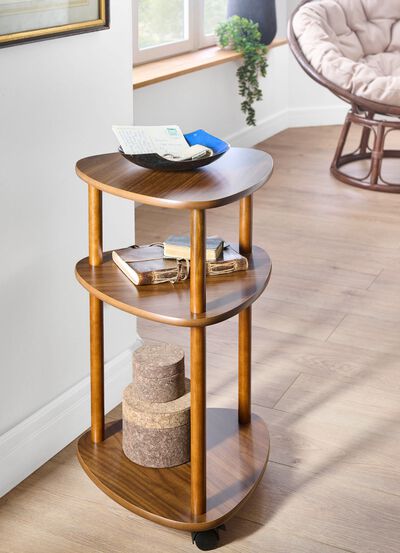 Beistelltisch auf Rollen 