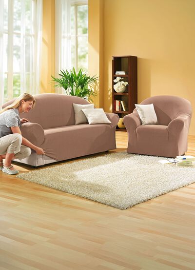 Sch&uuml;tzende Stretchbez&uuml;ge f&uuml;r Sessel und Sofa 