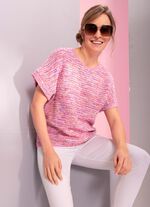 Pullover mit hochwertigem Effektgarn 