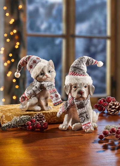 Winterliche Deko-Figuren  