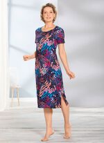 Hauskleid in Animal-Optik 