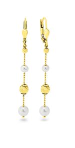 Ohrringe mit S&uuml;&szlig;wasser-Zuchtperlen 