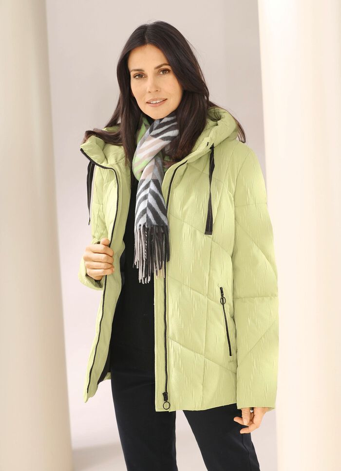 Jacke mit Rei&szlig;verschlussleiste 