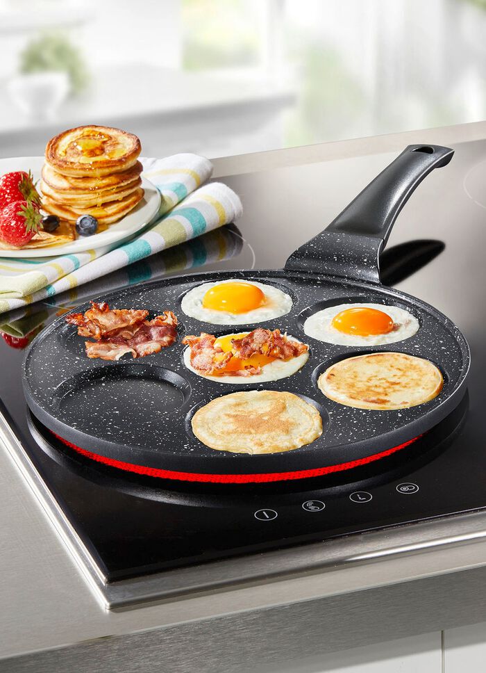 Muldenpfanne aus Aluguss 