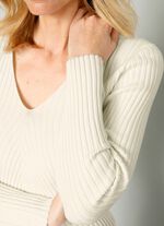 Pullover in Rippenstrick 