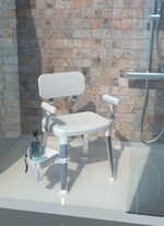 F&uuml;r sicheres Duschen und Baden - Dusch- und Badestuhl  