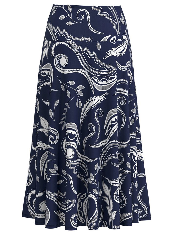 Rock mit ausdrucksstarker Dessinierung 