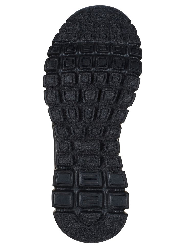 SKECHERS, klassiche Damen-Slipper, aus Synthetik und elastischem Strick-Material 