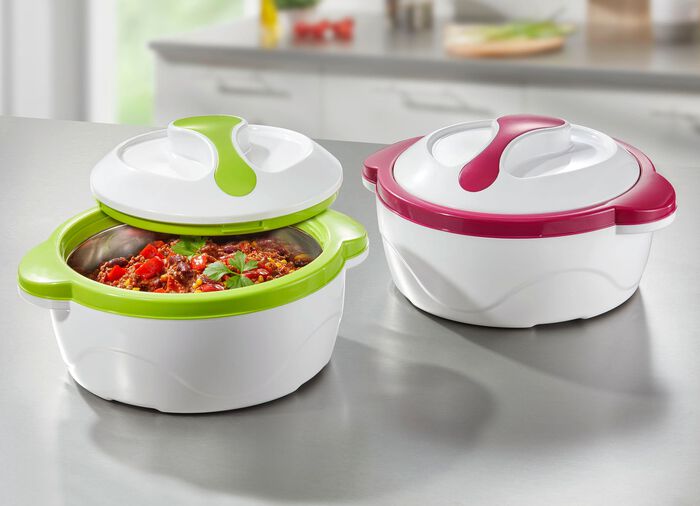 Thermosch&uuml;sseln von Cucinova zum Warm- oder K&uuml;hlhalten 