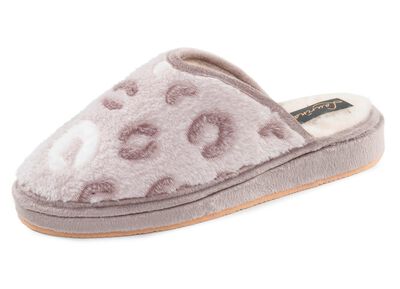 Laurina, gef&uuml;tterte Damen-Hausschuhe, mit Schurwolle 