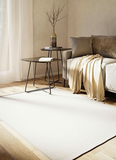 Br&uuml;cken und Teppiche aus feuchtigkeitsregulierender Naturfaser 