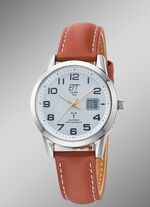 Sportliche Funk-Solar Damenuhr  