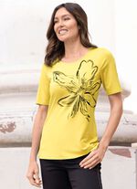 Shirt mit Flatlocknaht 