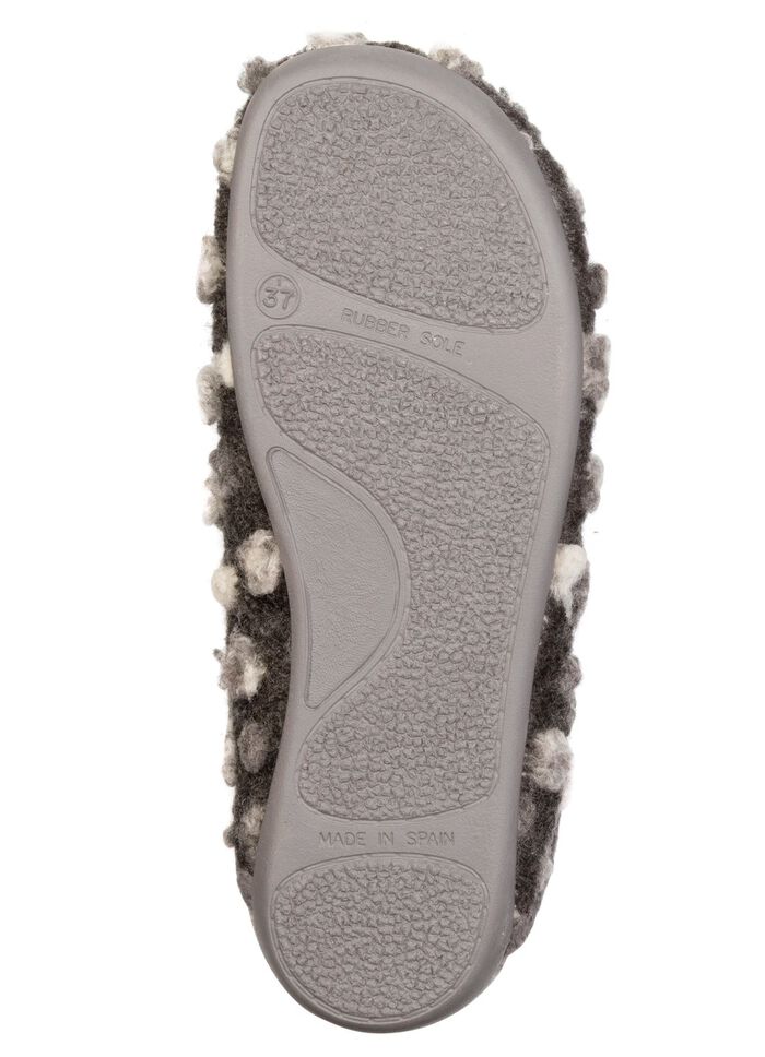 Laurina, klassische Damen-Hausschuhe, mit herausnehmbarem Fu&szlig;bett 