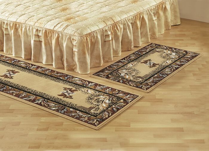 Br&uuml;cken/Teppiche und Bettumrandungen mit Mittelmotiv 