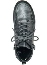 Waldl&auml;ufer, gef&uuml;tterte Damen-Stiefeletten, Winterschuhe, Weite H, mit herausnehmbarem Fu&szlig;bett 