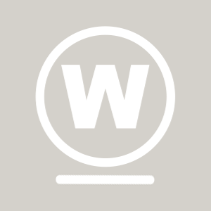 Nassreinigung Symbole - Waschsymbol W mit Unterstrich