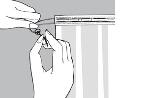 In einfachen Schritten zur fensterfertigen Gardine